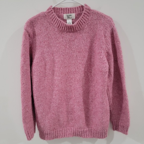 Sweaters - Vintage‎ Womens Sweater Size Small Wool Blend Pink Soft Girl Ballerina Cozy Knit